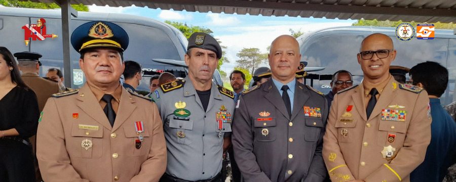 O Comandante-Geral e Subcomandante-Geral participam do Aniversário de 18 Anos da Força Nacional