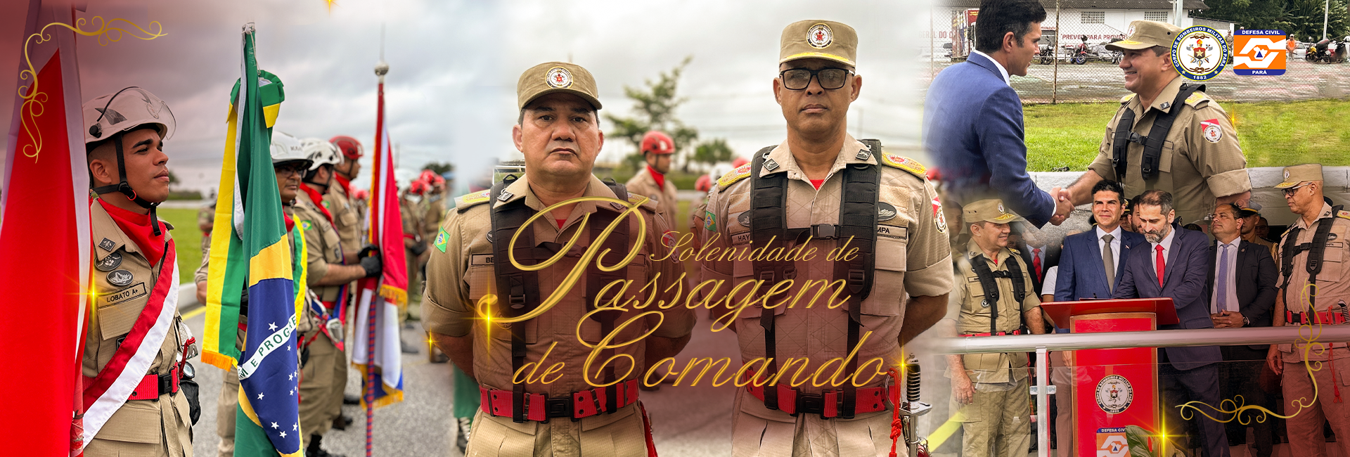 CBMPA E CEDEC REALIZAM PASSAGEM DE COMANDO NO QCG