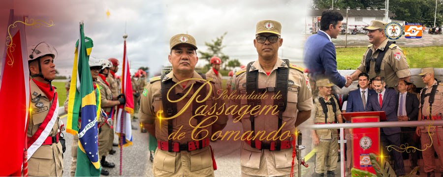 CBMPA E CEDEC REALIZAM PASSAGEM DE COMANDO NO QCG