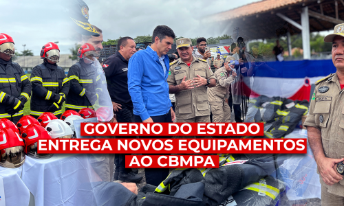 CBMPA E CEDEC RECEBEM EQUIPAMENTOS DO GOVERNO DO ESTADO