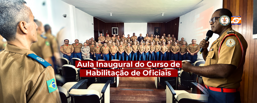 CBMPA E CEDEC REALIZAM AULA INAUGURAL DO CHO-BM