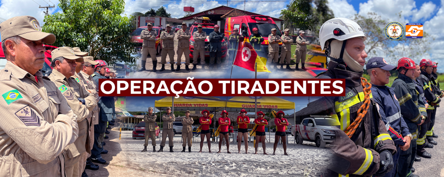 CBMPA E CEDEC REALIZAM OPERAÇÃO TIRADENTES