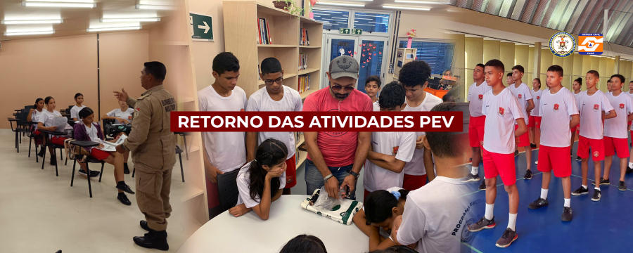 RETORNO DAS ATIVIDADES PEV