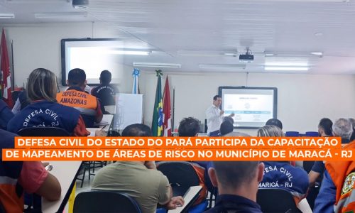 CBMPA E CEDEC PARTICIPAM DE CAPACITAÇÃO EM MAPEAMENTO DE ÁREAS DE RISCO NO RIO DE JANEIRO