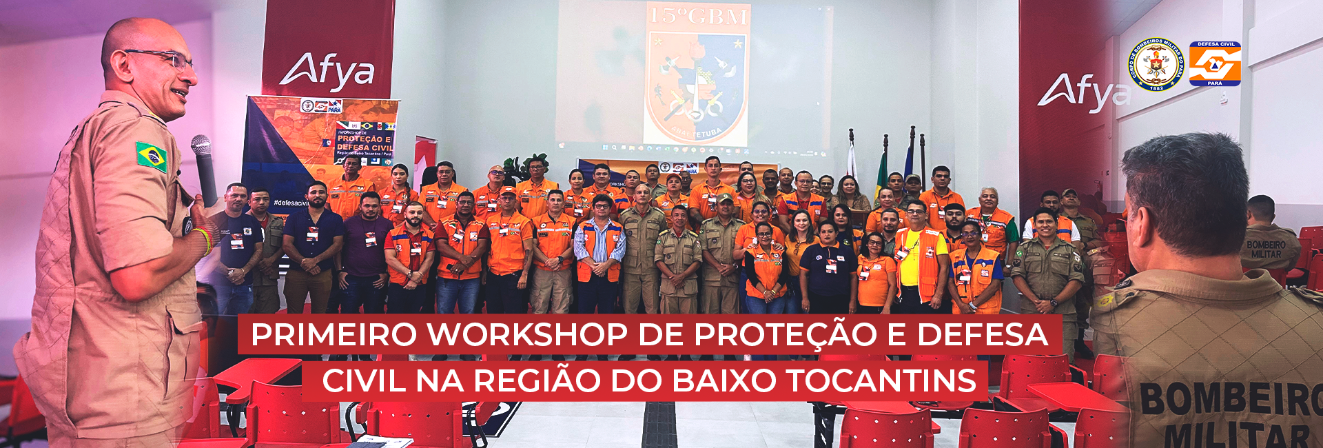 CBMPA E CEDEC REALIZAM PRIMEIRO WORKSHOP DE PROTEÇÃO E DEFESA CIVIL NA REGIÃO DO BAIXO TOCANTINS