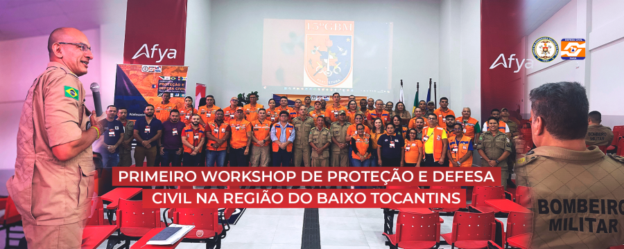 CBMPA E CEDEC REALIZAM PRIMEIRO WORKSHOP DE PROTEÇÃO E DEFESA CIVIL NA REGIÃO DO BAIXO TOCANTINS